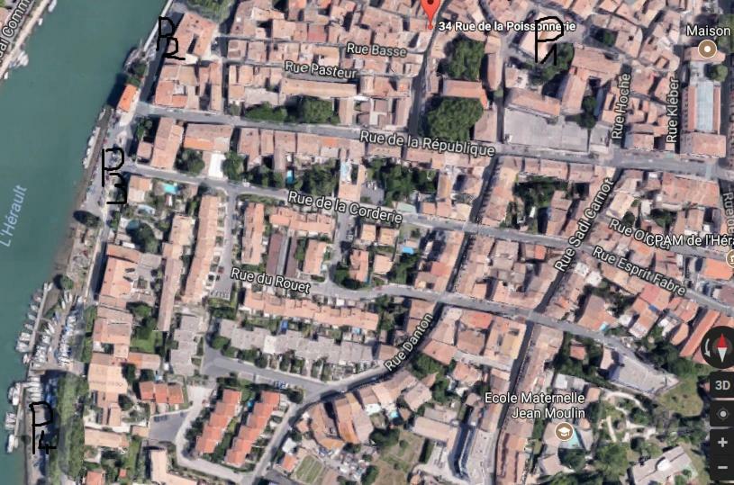 Les Lauriers Apartment Agde Bagian luar foto